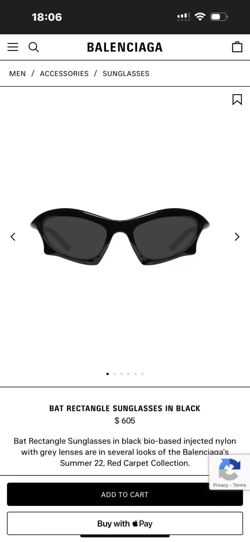 Balenciaga Oversized Brown Lens Sunglasses for Women