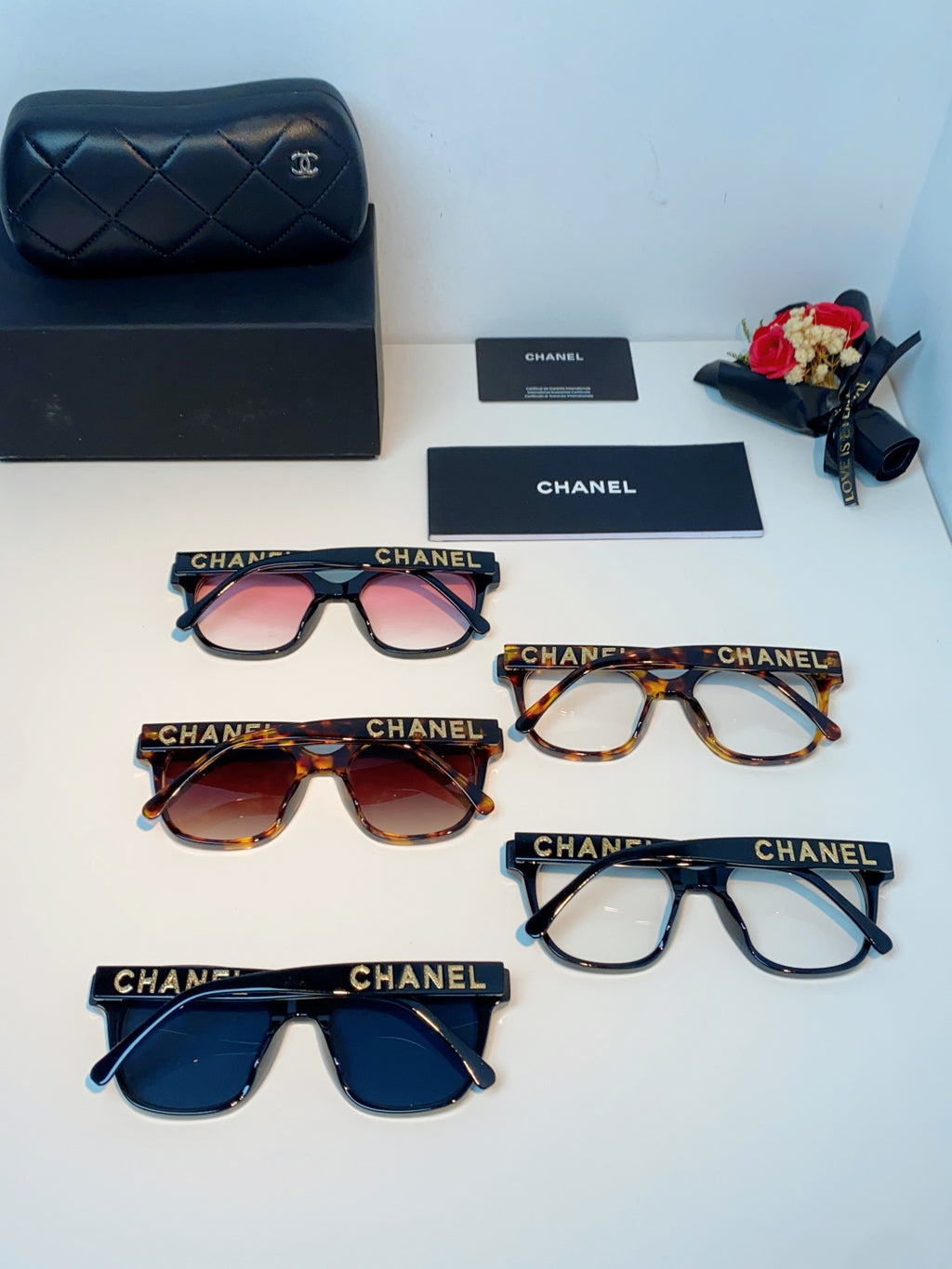 Chanel Square Brown Lens Sunglasses for Women - 431650 - detail image 11