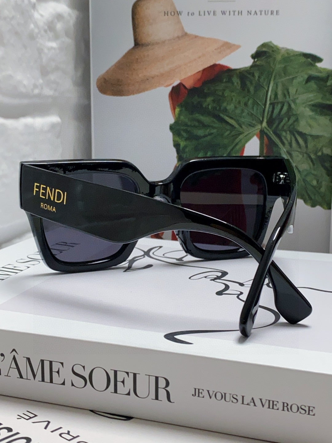 Fendi Square Black Lens Sunglasses for Men & Women - 449808 - detail image 2