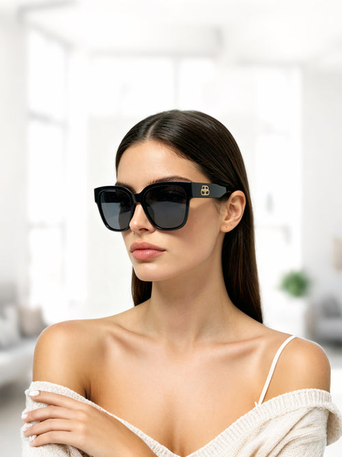 Balenciaga Fashion Red Lens Sunglasses for Men & Women - 358656 - detail image 2