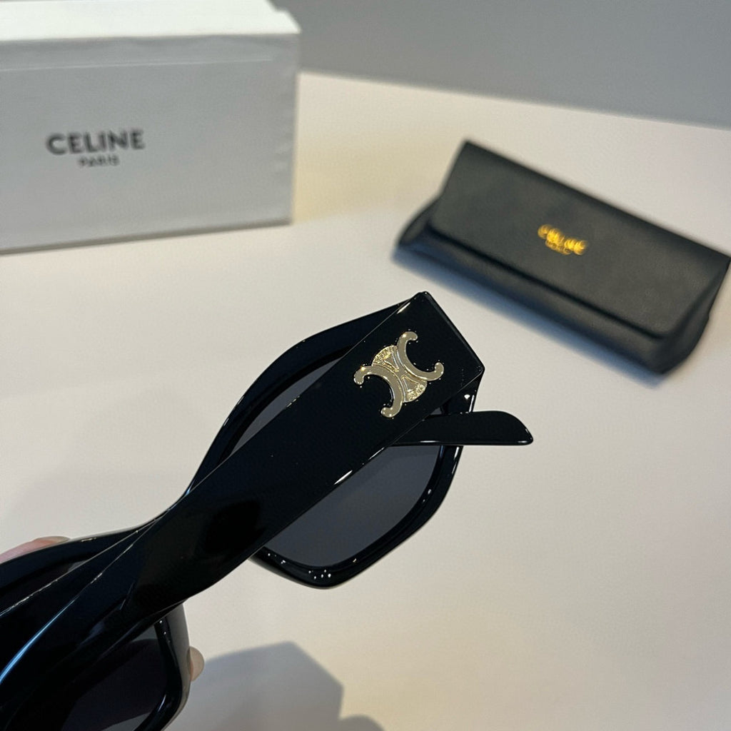 Celine Fashion Black Lens Sunglasses for Men & Women - 486964 - detail image 8