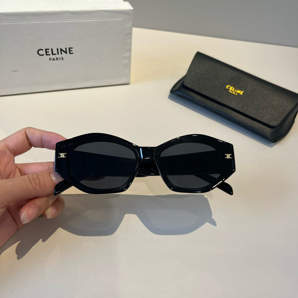 Celine Fashion Black Lens Sunglasses for Men & Women - 372035 - detail image 5