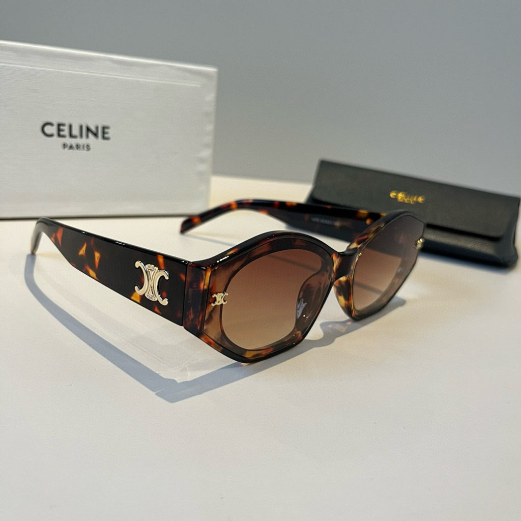 Celine Fashion Brown Lens Sunglasses for Men & Women - 486965