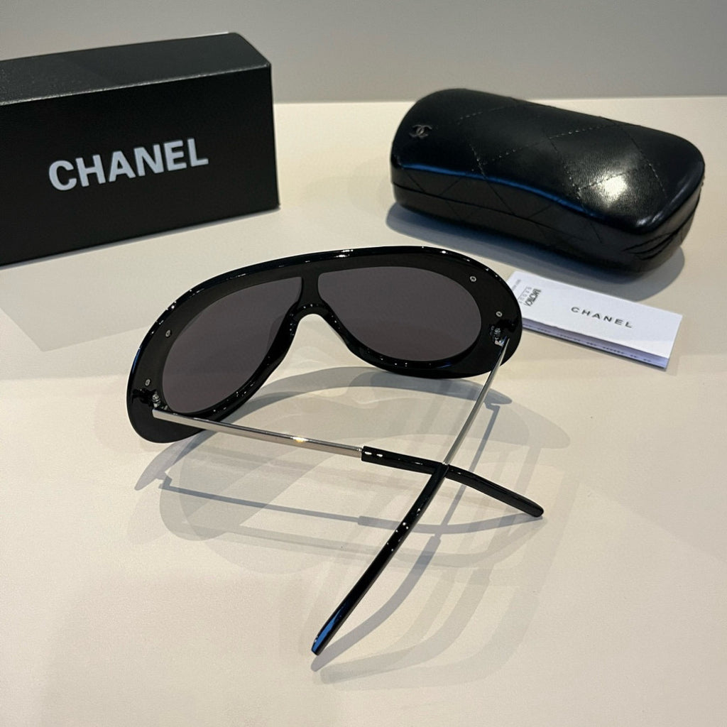 Chanel Fashion Black Lens Sunglasses for Men & Women - 493567 - detail image 6