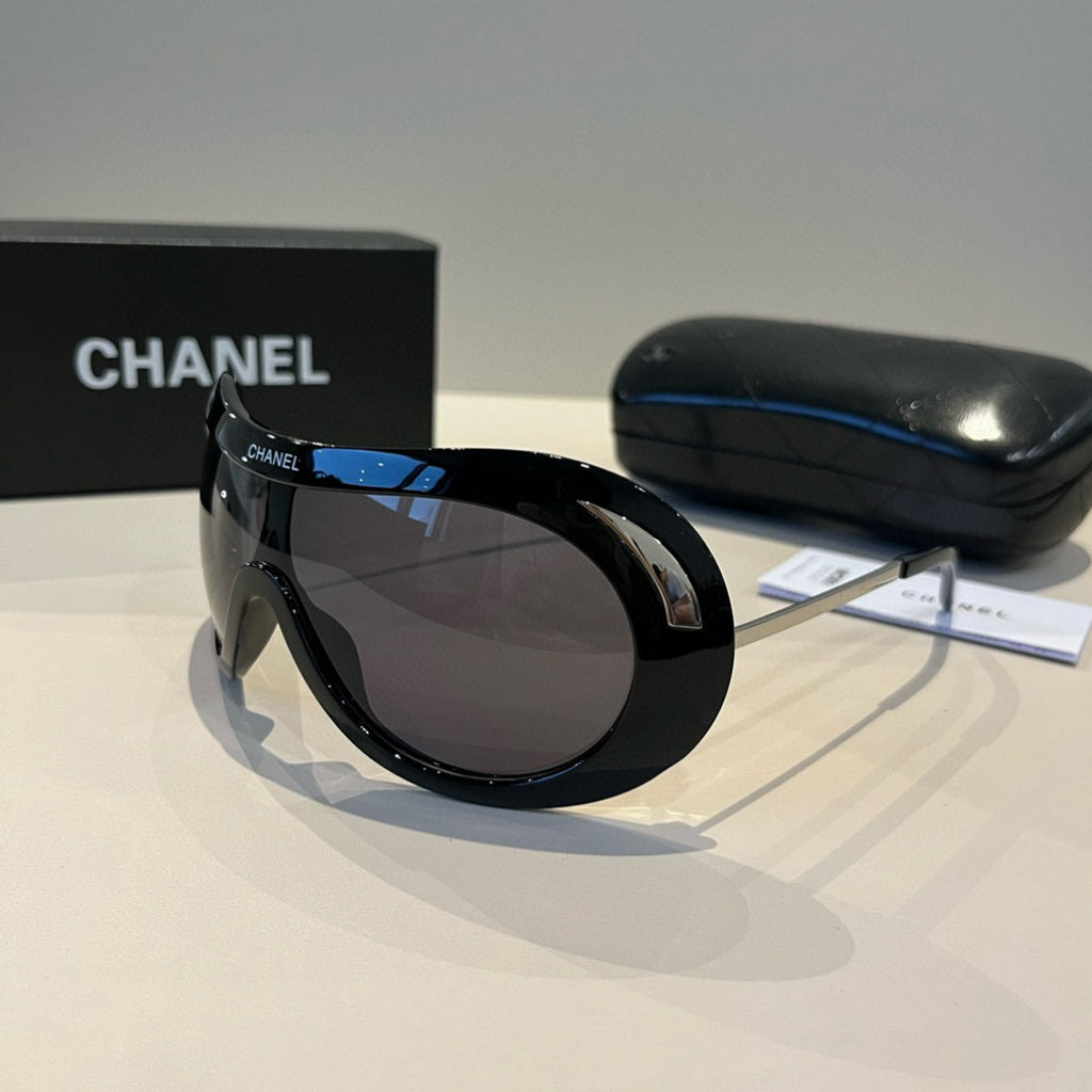 Chanel Fashion Black Lens Sunglasses for Men & Women - 493567 - detail image 3