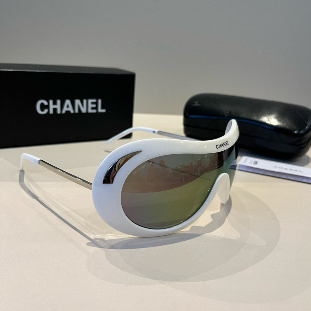 Chanel Fashion Silver Lens Sunglasses for Men & Women - 493569