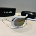 Chanel Fashion Silver Lens Sunglasses for Men & Women - 493569