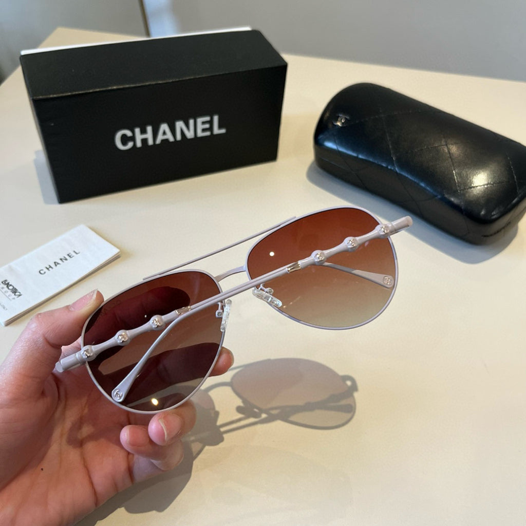 Chanel Fashion Red Lens Sunglasses for Men & Women - 493451 - detail image 8