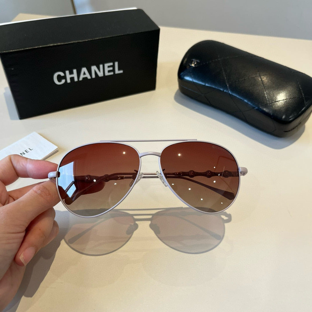 Chanel Fashion Red Lens Sunglasses for Men & Women - 493451 - detail image 5