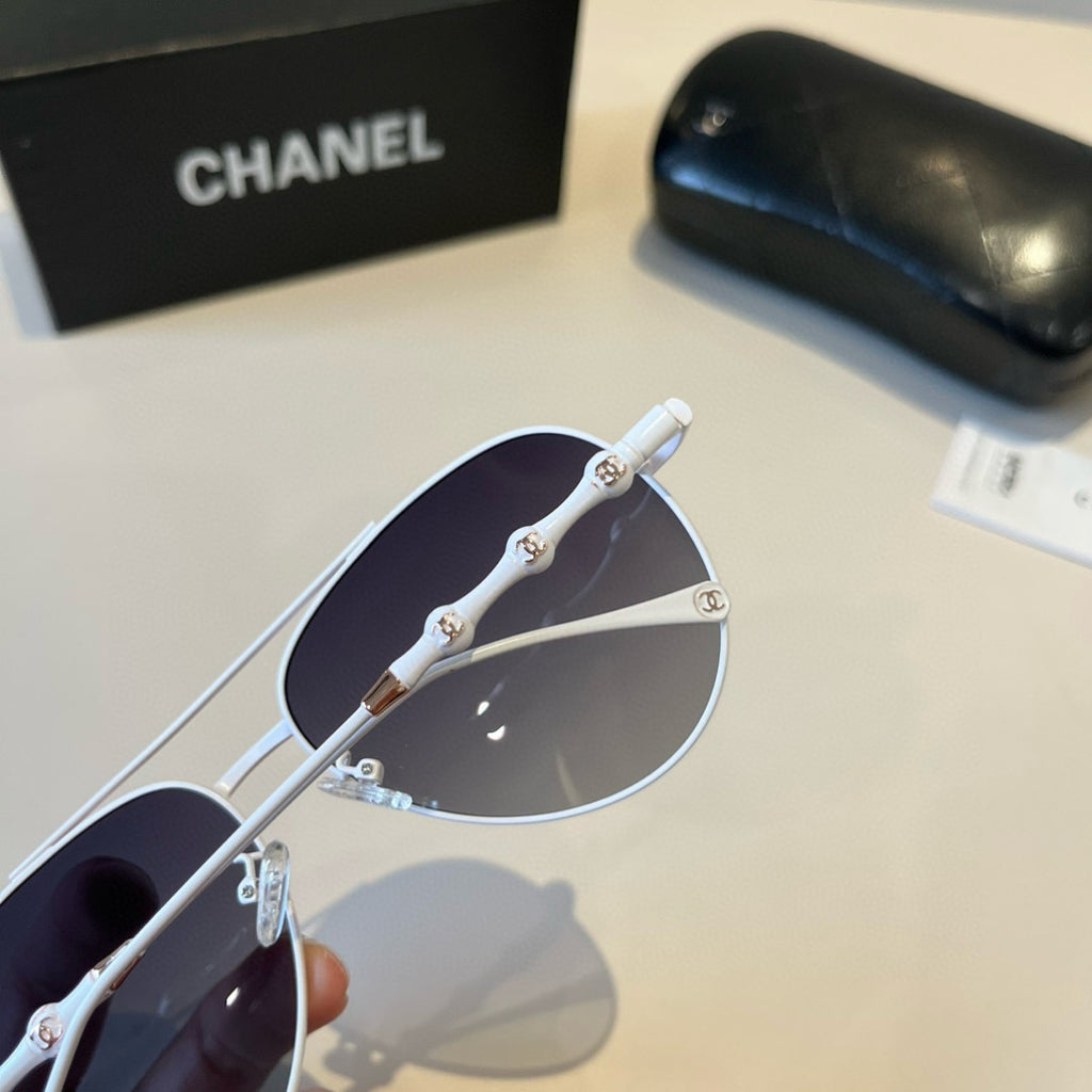 Chanel Fashion Silver Lens Sunglasses for Men & Women - 493452 - detail image 6