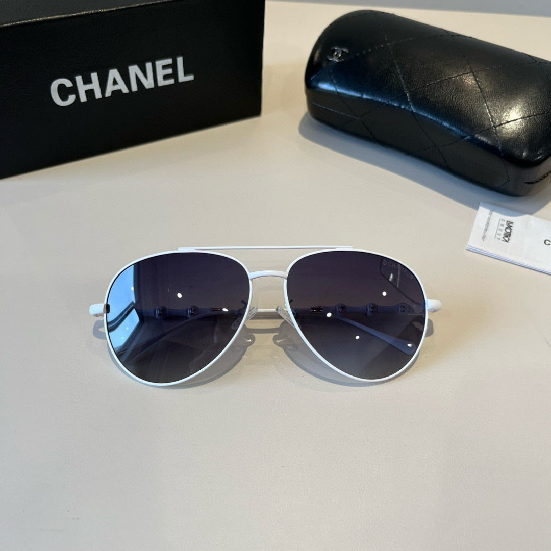 Chanel Fashion Silver Lens Sunglasses for Men & Women - 493452 - detail image 5