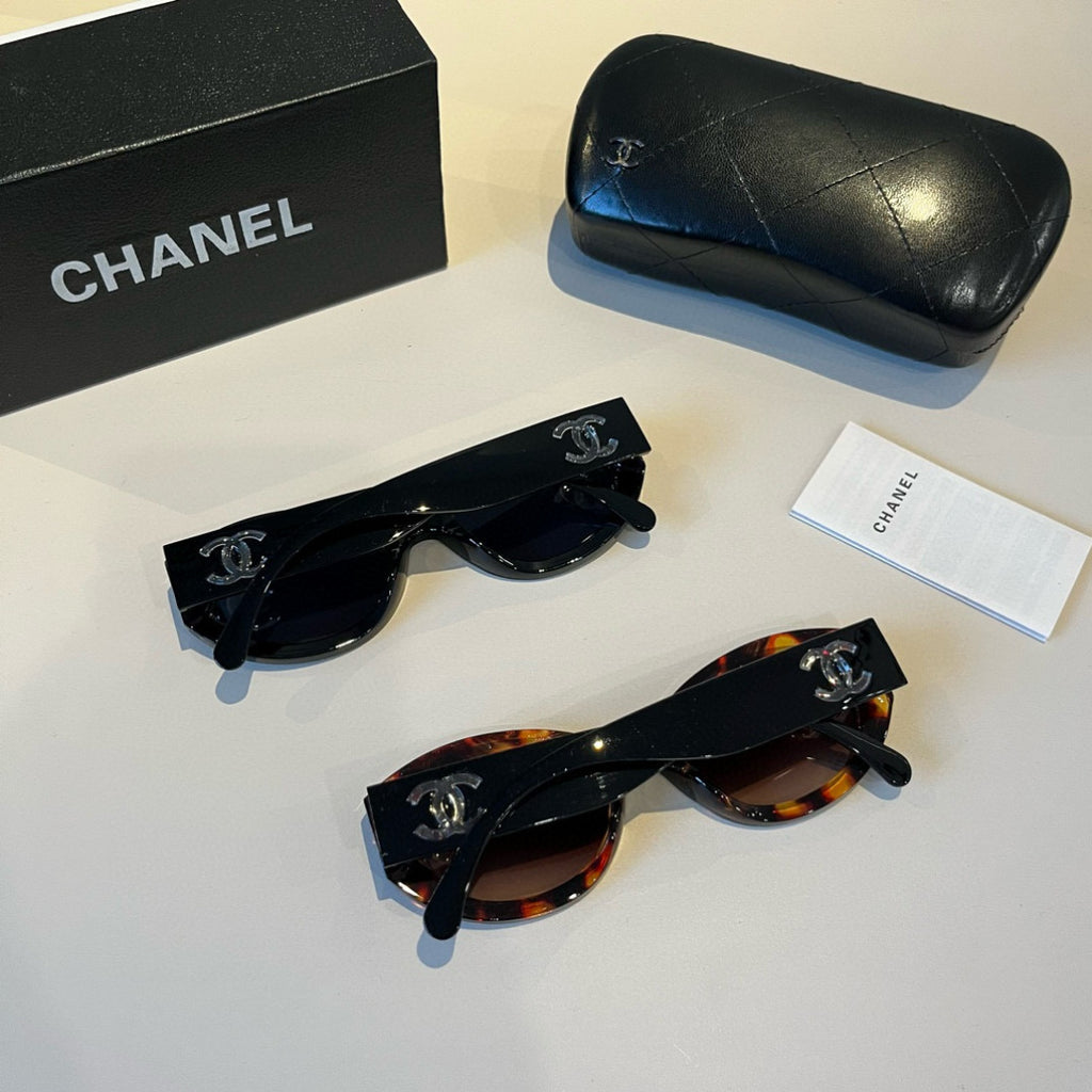 Chanel Polarized Fashion Black Lens Sunglasses for Men & Women - 449017 - detail image 11