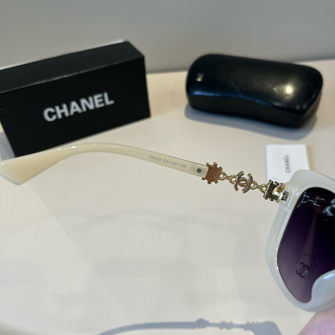 Chanel Polarized Fashion Silver Lens Sunglasses for Men & Women - detail image 9