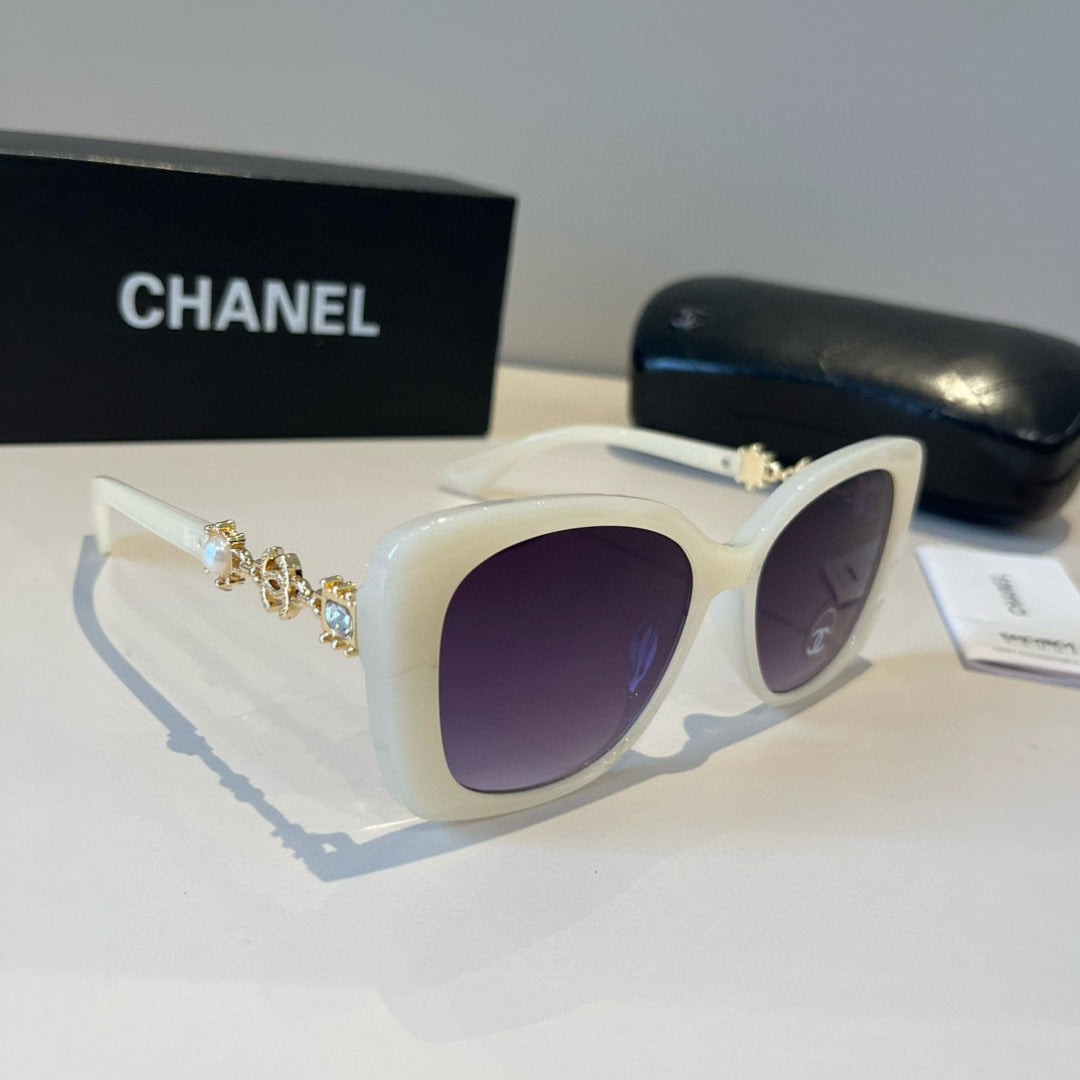 Chanel Polarized Fashion Silver Lens Sunglasses for Men & Women