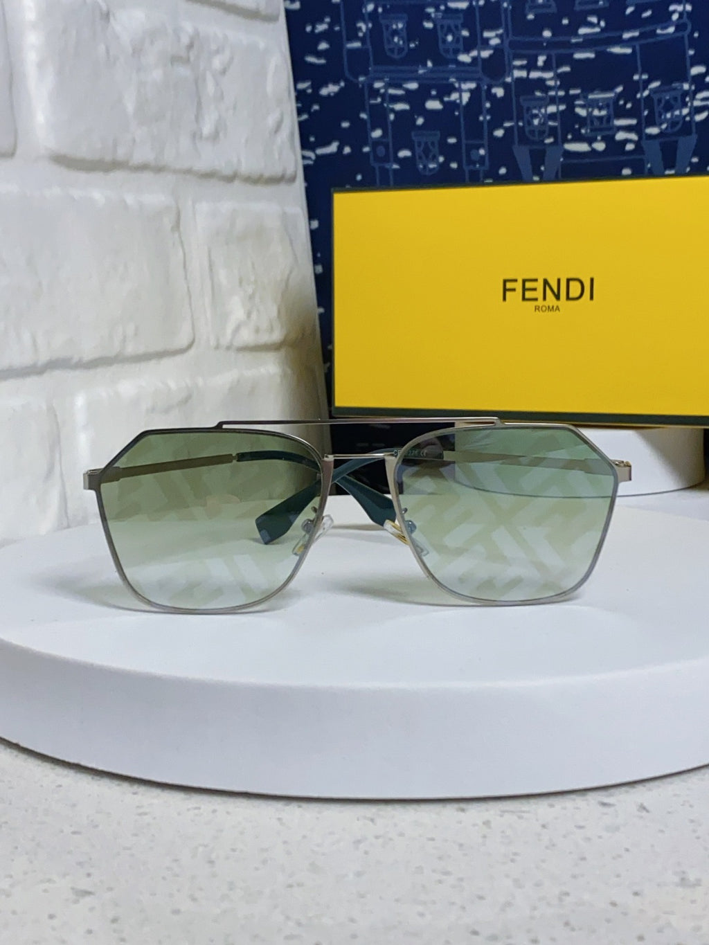 Fendi Fashion Silver Lens Sunglasses for Men & Women - 399277 - detail image 2