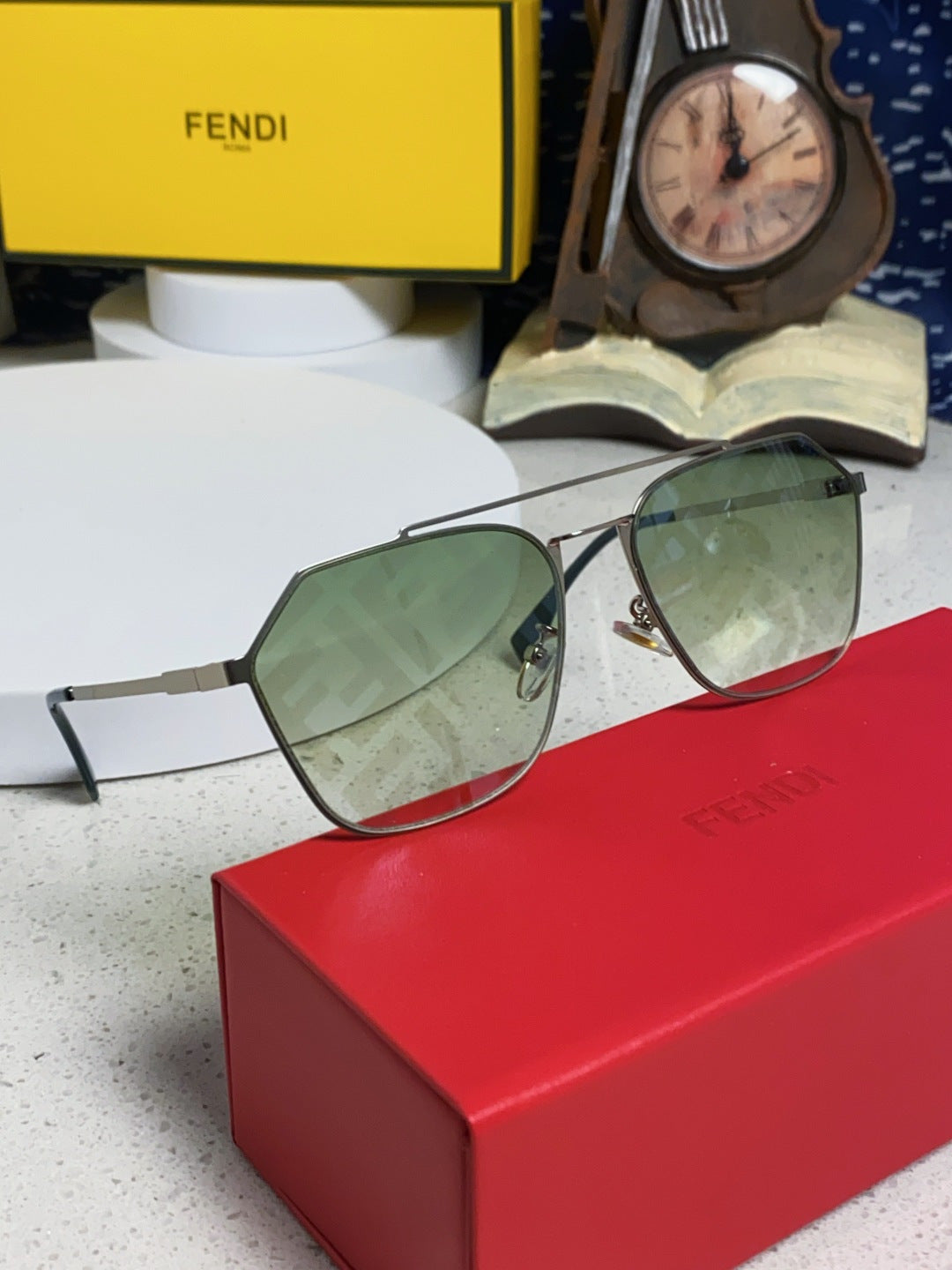 Fendi Fashion Silver Lens Sunglasses for Men & Women - 399277 - detail image 8