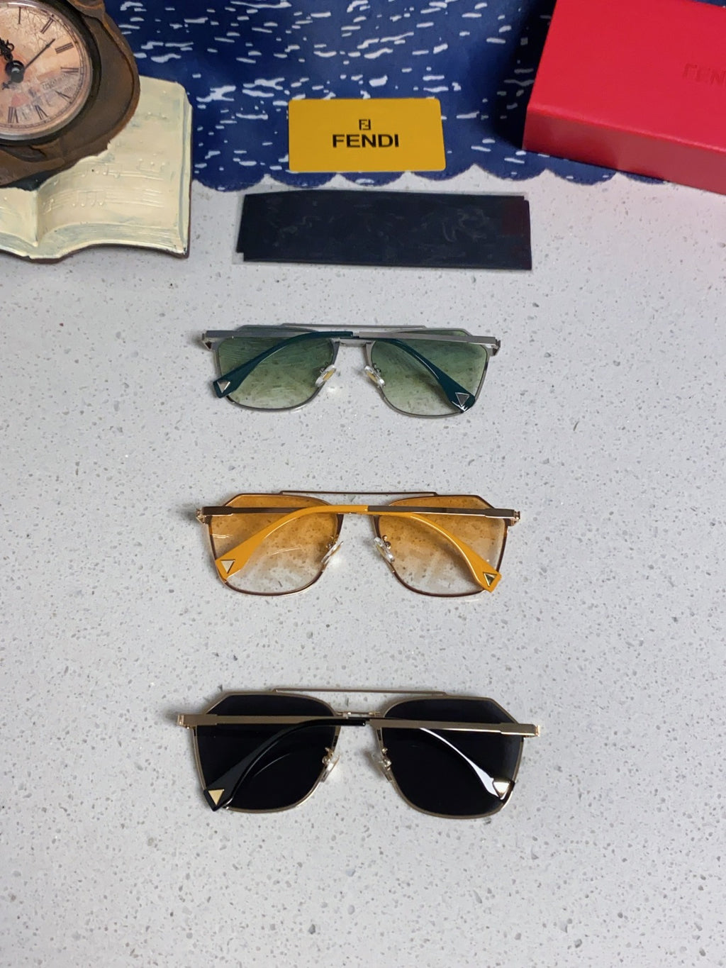 Fendi Fashion Silver Lens Sunglasses for Men & Women - 399278 - detail image 9