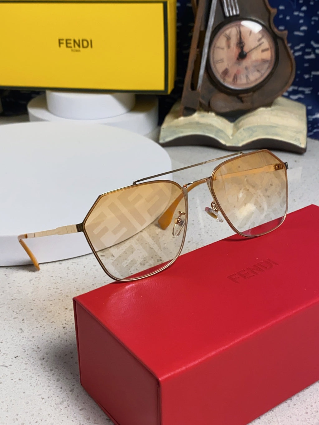Fendi Fashion Silver Lens Sunglasses for Men & Women - 399278 - detail image 8