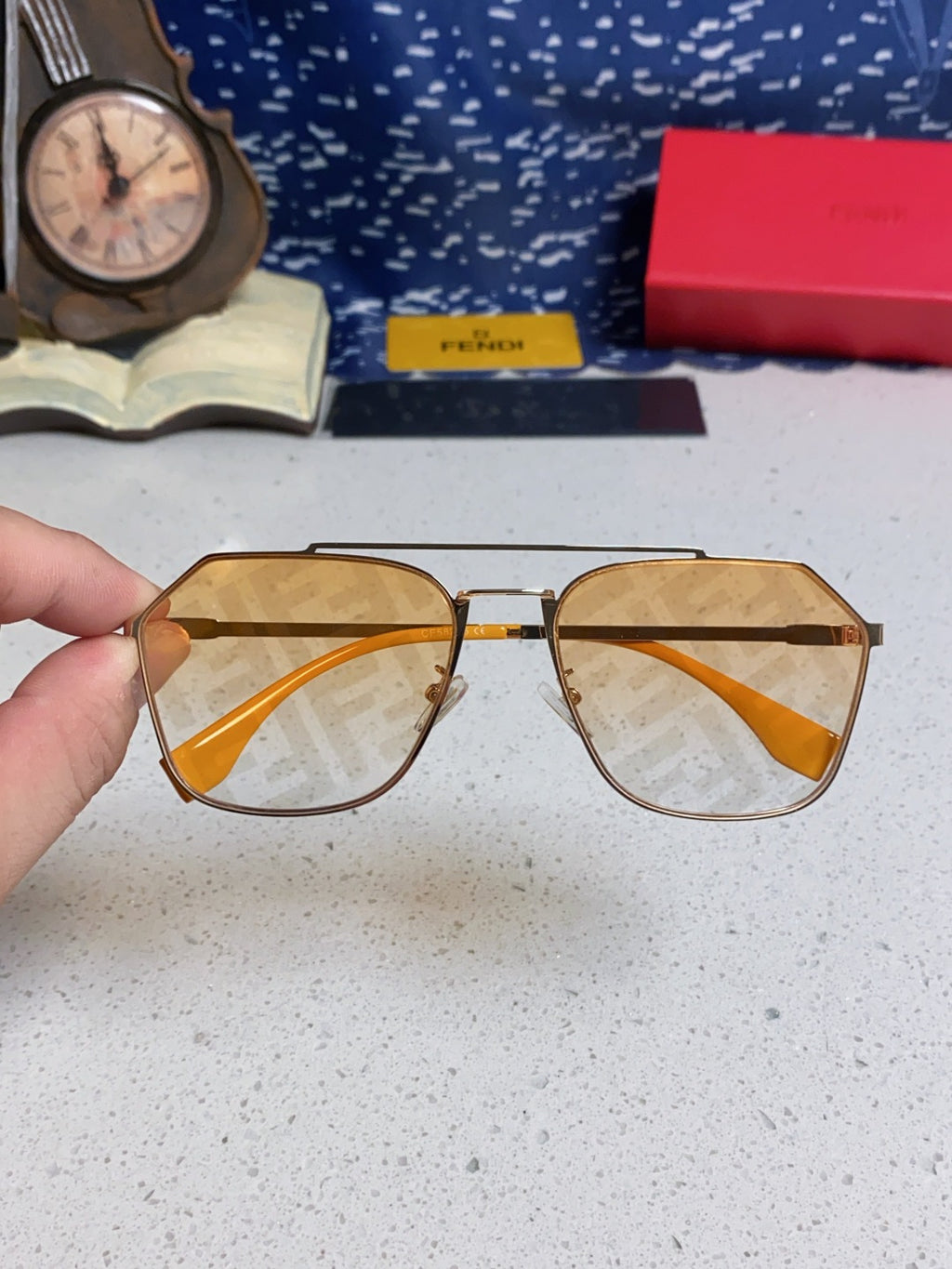 Fendi Fashion Silver Lens Sunglasses for Men & Women - 399278 - detail image 4