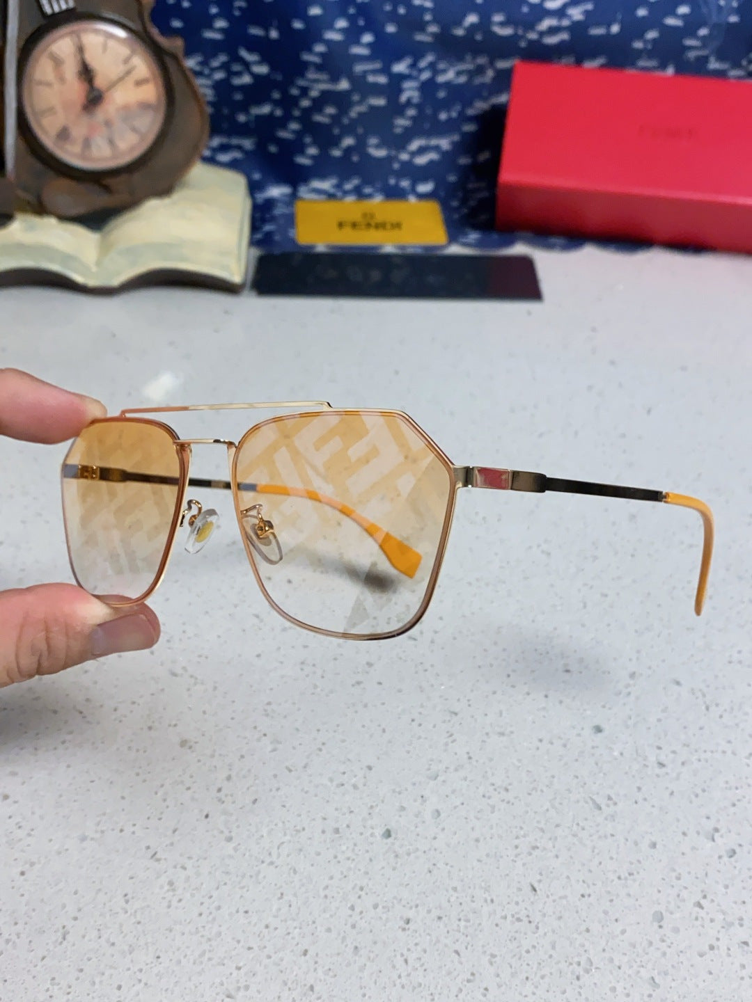 Fendi Fashion Silver Lens Sunglasses for Men & Women - 399278 - detail image 6