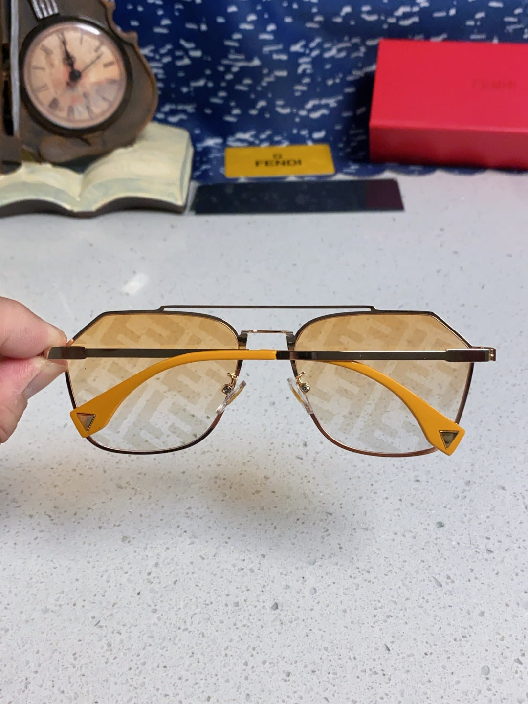 Fendi Fashion Silver Lens Sunglasses for Men & Women - 399278 - detail image 5