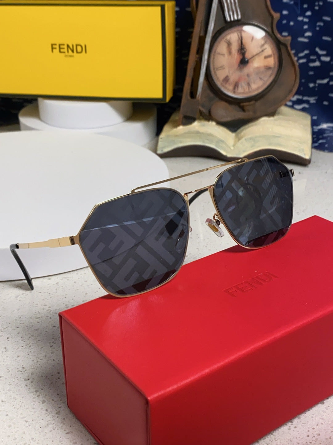 Fendi Fashion Blue Lens Sunglasses for Men & Women - 399279 - detail image 8