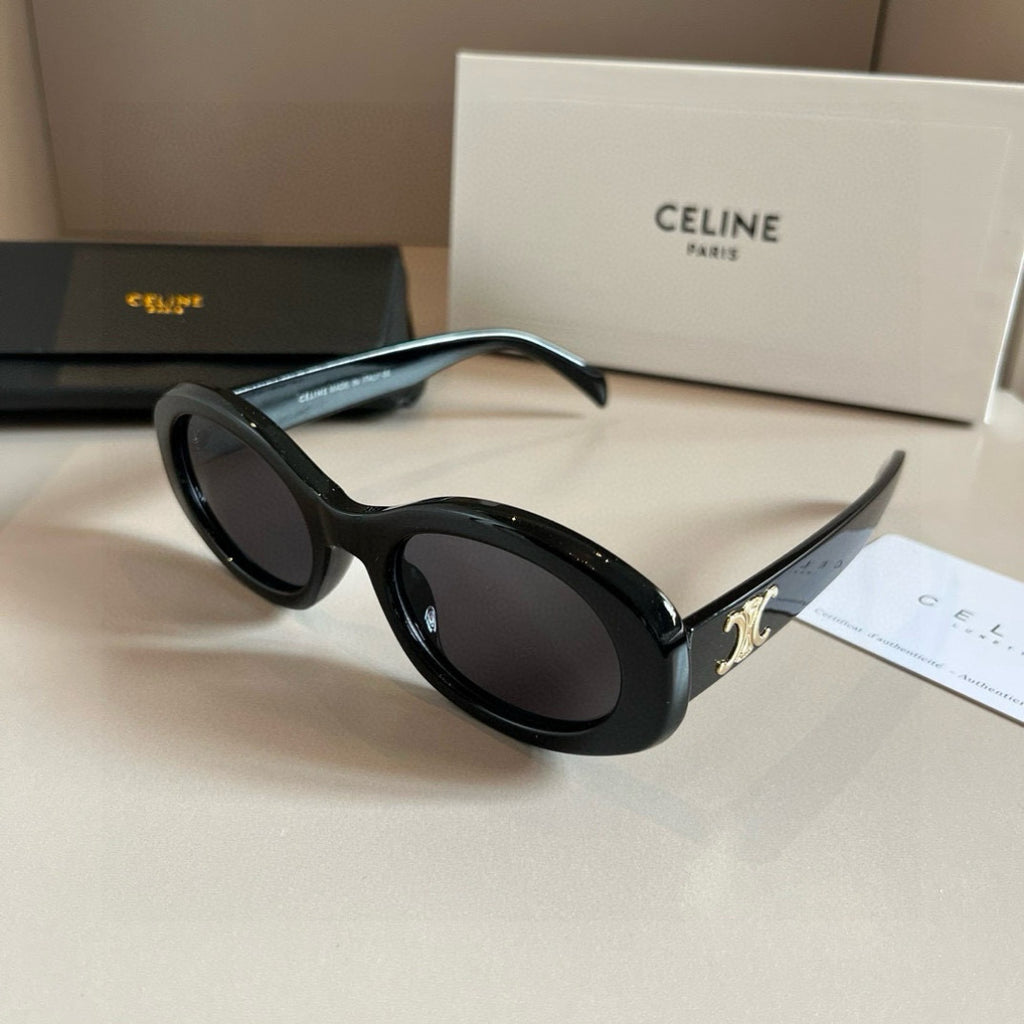 Celine Fashion Black Lens Sunglasses for Men & Women - 415656 - detail image 2