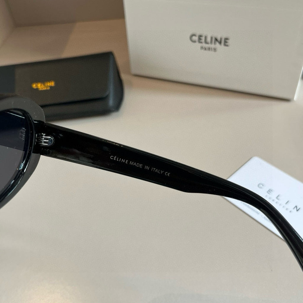 Celine Fashion Black Lens Sunglasses for Men & Women - 358335 - detail image 4