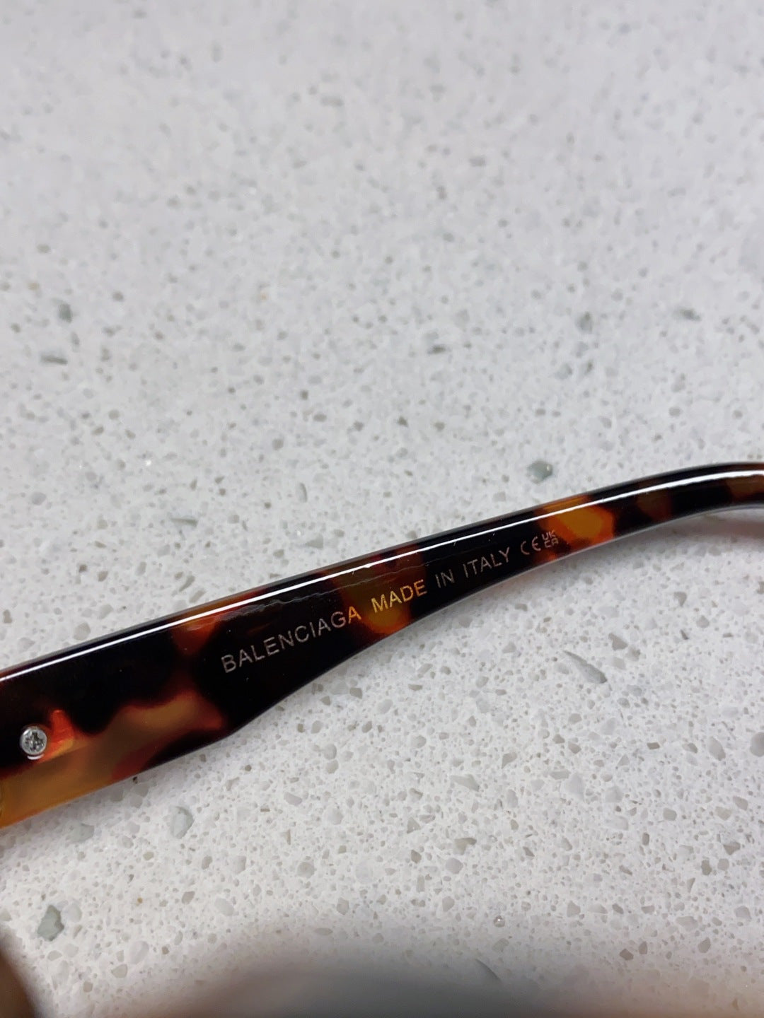 Balenciaga Folding Square Red Lens Sunglasses for Men & Women - 416118 - detail image 7