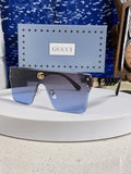 Gucci Square Blue Lens Sunglasses for Women