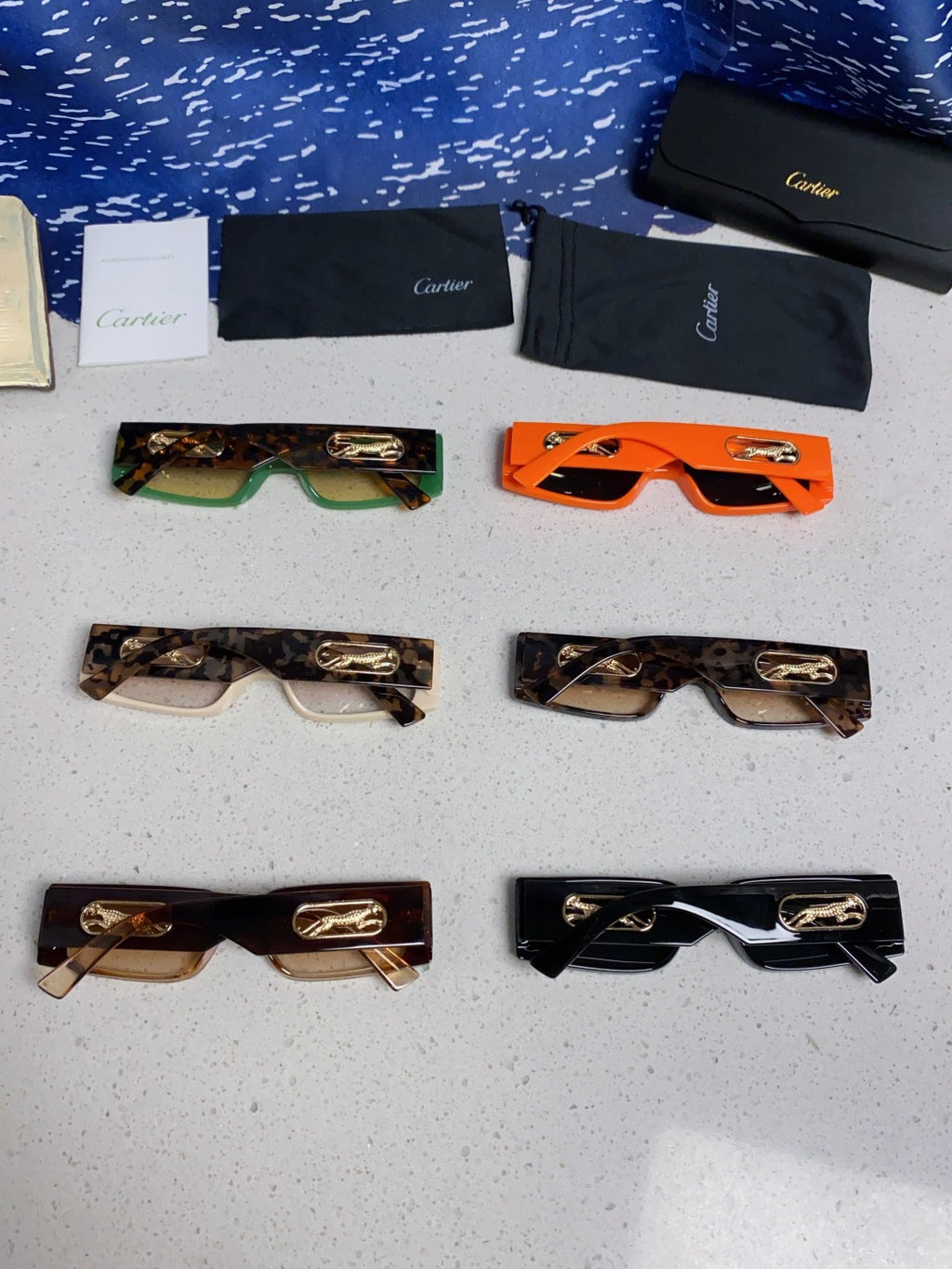 Cartier Fashion Brown Lens Sunglasses for Women - 465783 - detail image 11