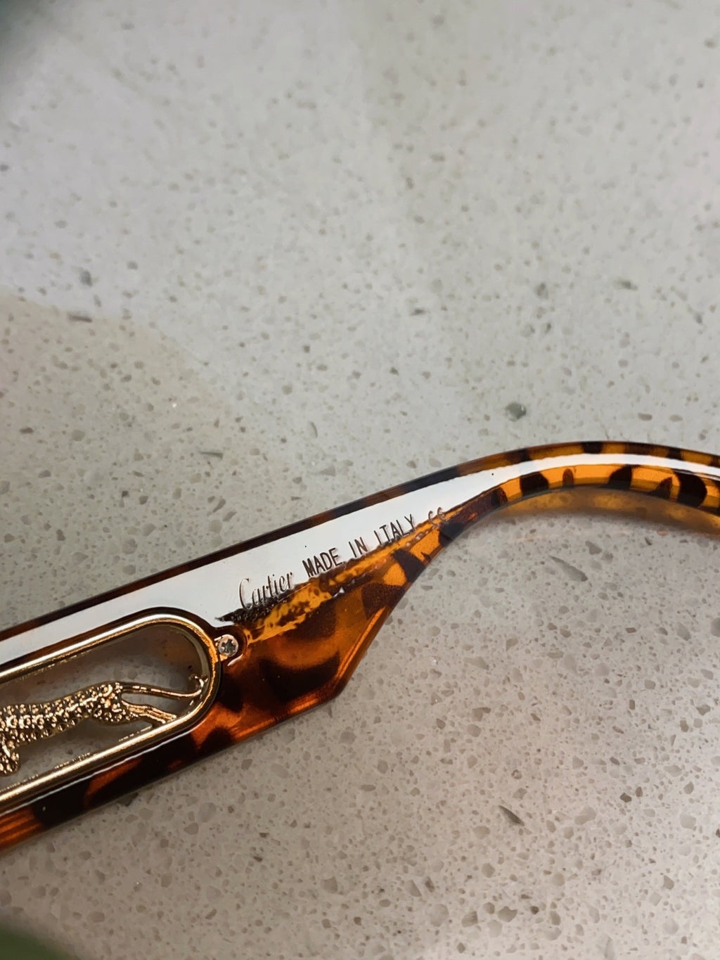 Cartier Fashion Green Lens Sunglasses for Women - detail image 8