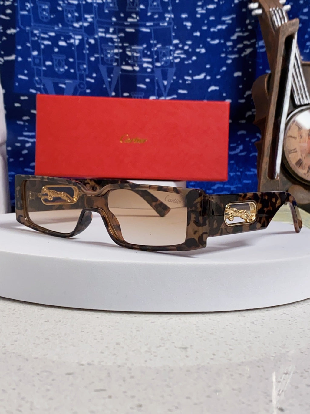 Cartier Fashion Brown Lens Sunglasses for Women