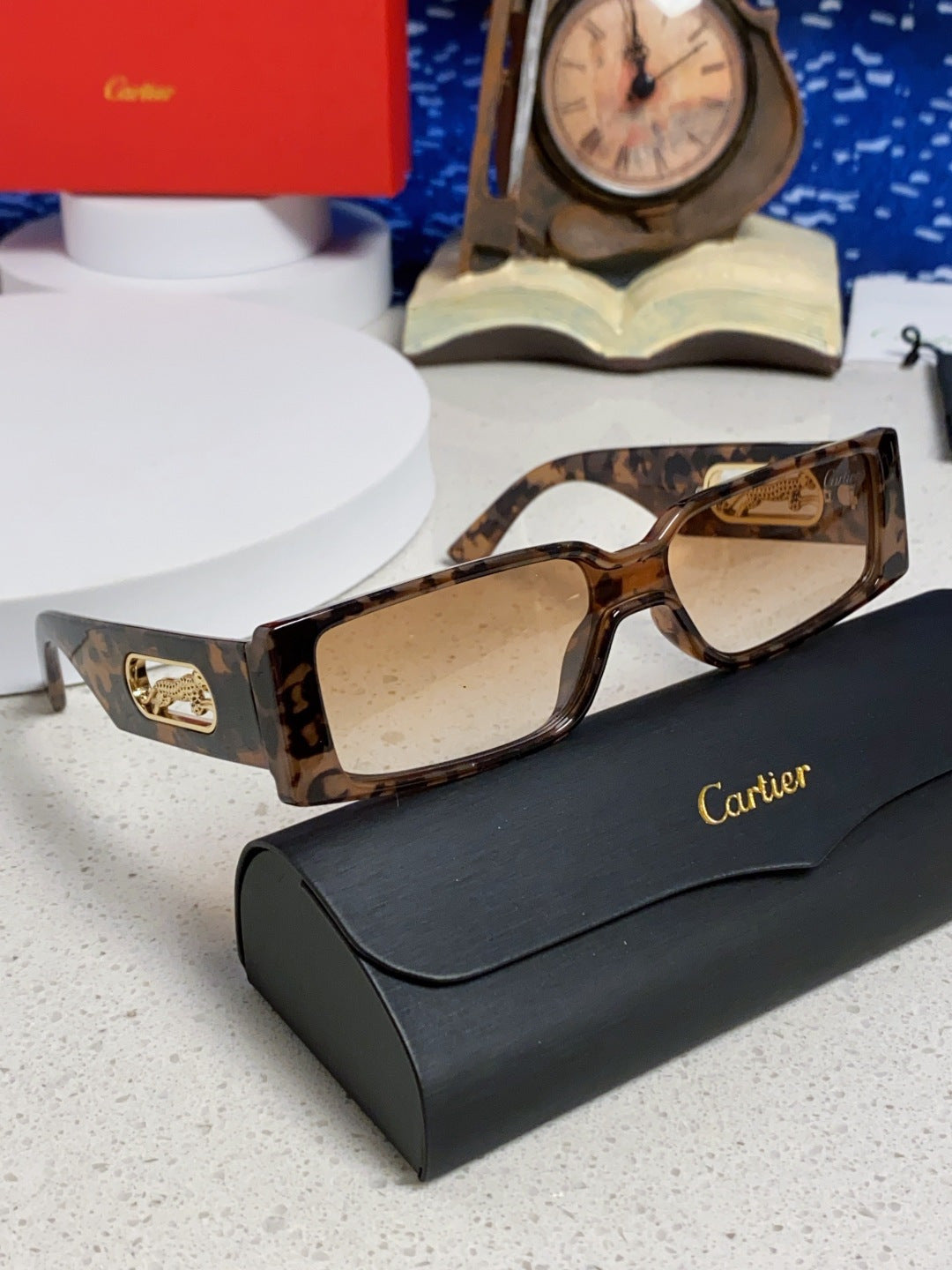 Cartier Fashion Brown Lens Sunglasses for Women - detail image 10