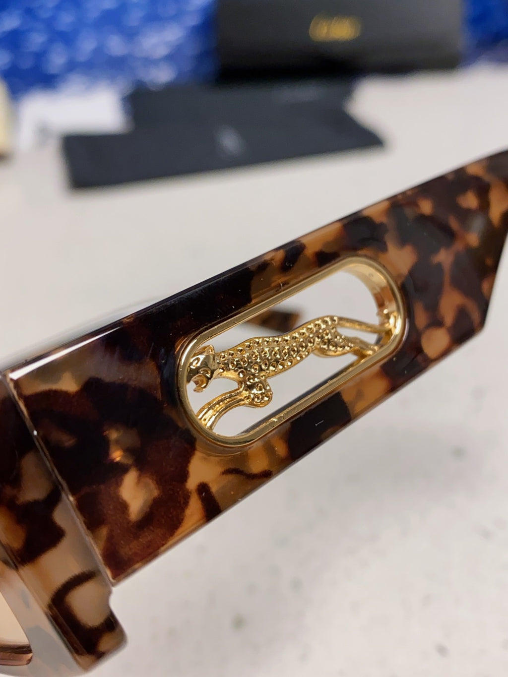 Cartier Fashion Brown Lens Sunglasses for Women - detail image 7