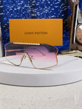 Louis Vuitton Lightweight Rimless Purple Lens Sunglasses for Men & Women