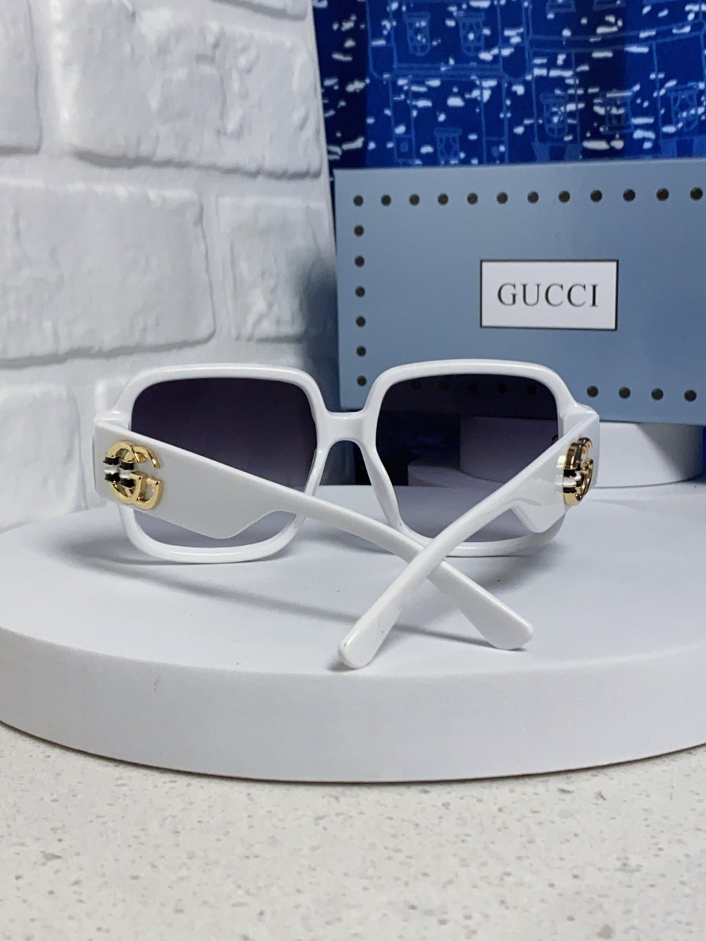Gucci Fashion Silver Lens Sunglasses for Men & Women - 493351 - detail image 3