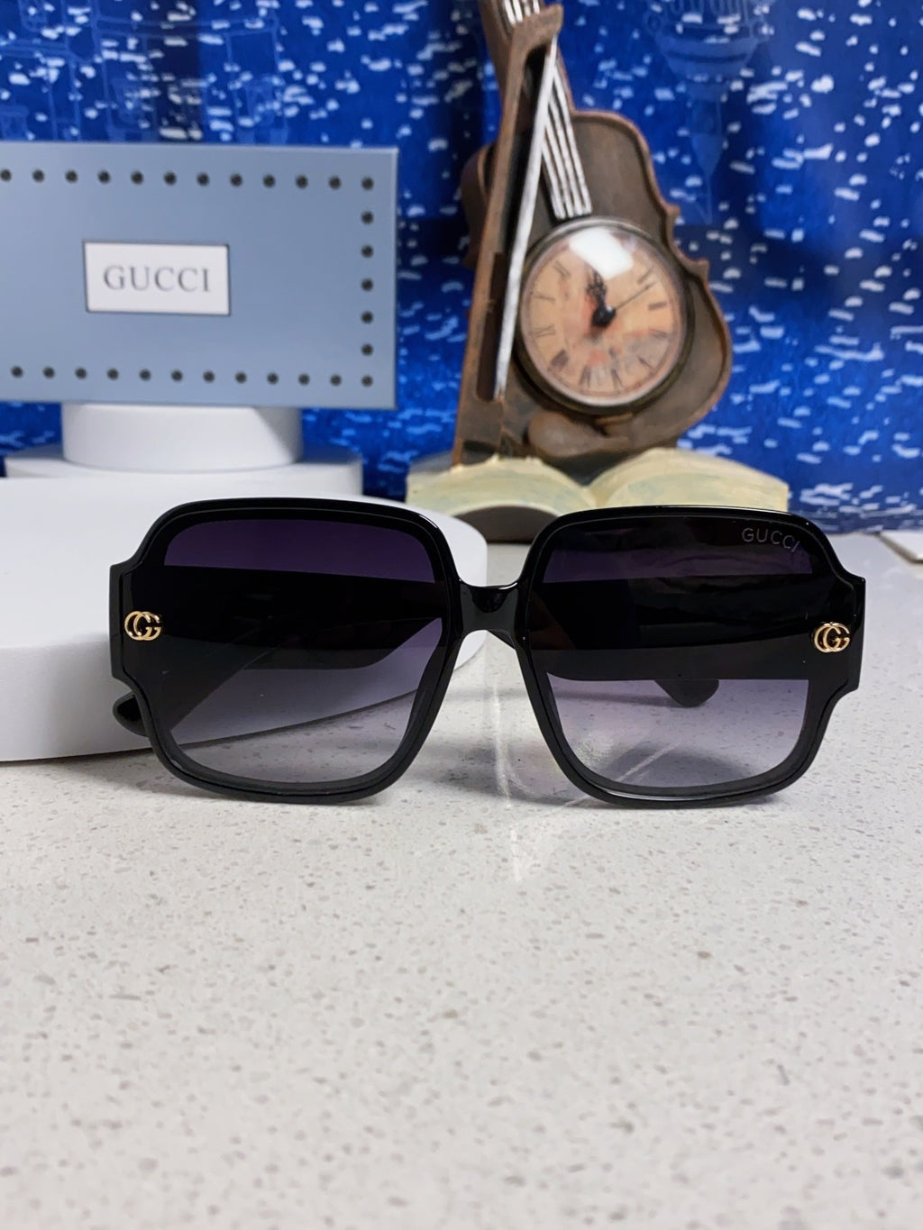 Gucci Fashion Silver Lens Sunglasses for Men & Women - 493353 - detail image 9