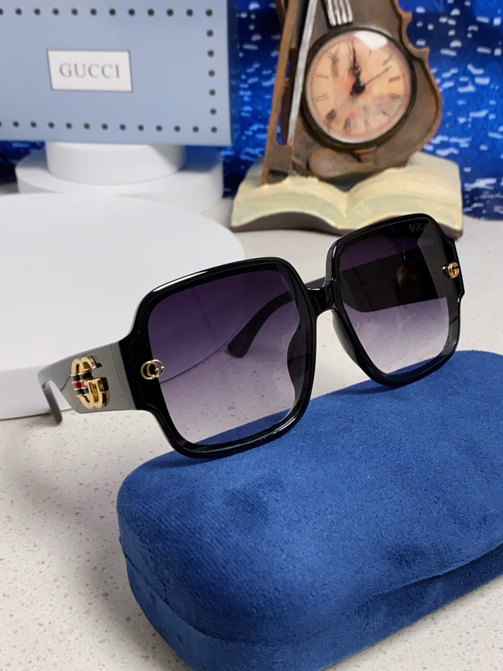 Gucci Fashion Silver Lens Sunglasses for Men & Women - 493353 - detail image 10