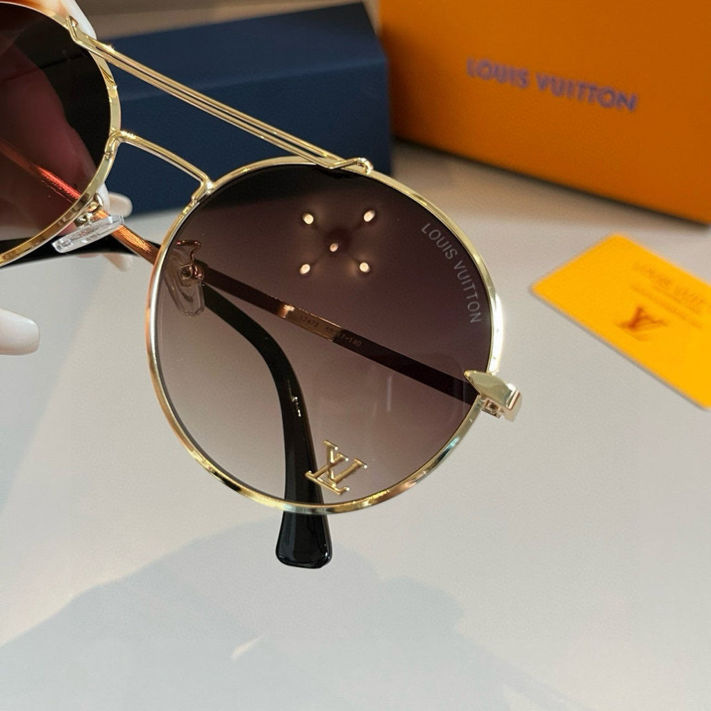 Louis Vuitton Round Red Lens Sunglasses for Men & Women - detail image 6
