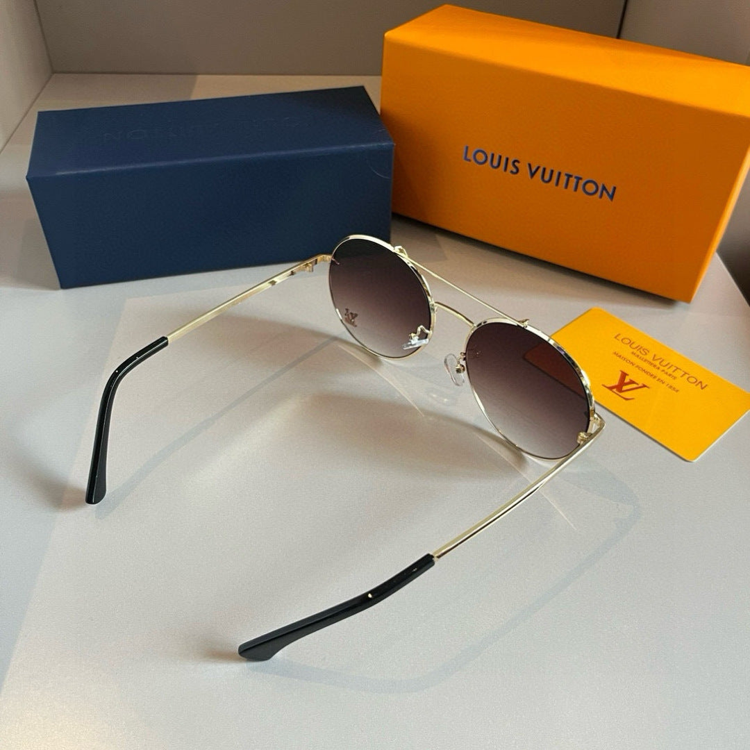 Louis Vuitton Round Red Lens Sunglasses for Men & Women - detail image 5