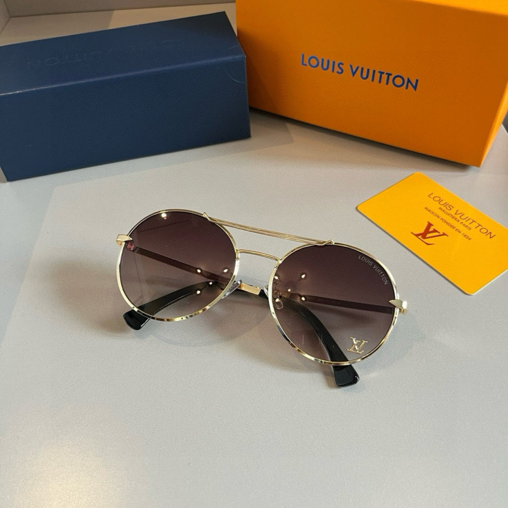 Louis Vuitton Round Red Lens Sunglasses for Men & Women - detail image 7