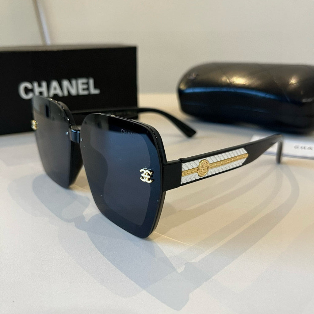 Chanel Fashion Black Lens Sunglasses for Men & Women - 431562 - detail image 3