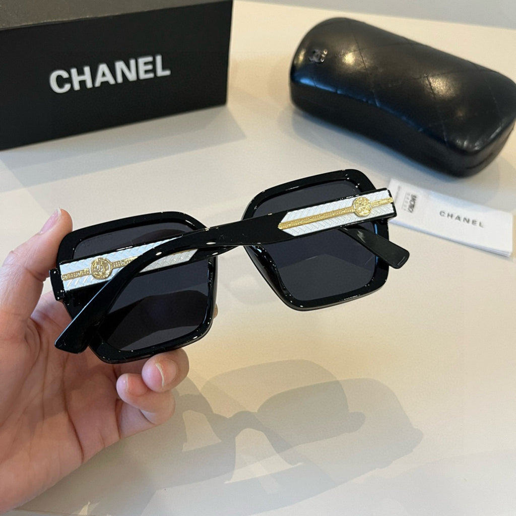 Chanel Fashion Black Lens Sunglasses for Men & Women - 431562 - detail image 7