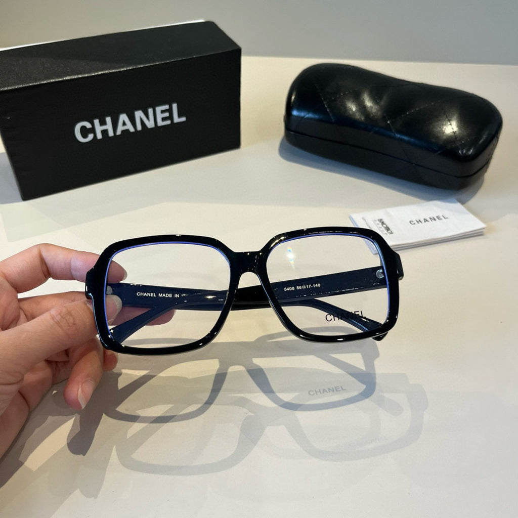 Chanel Oversized Black Lens Sunglasses for Men & Women - 486576 - detail image 6