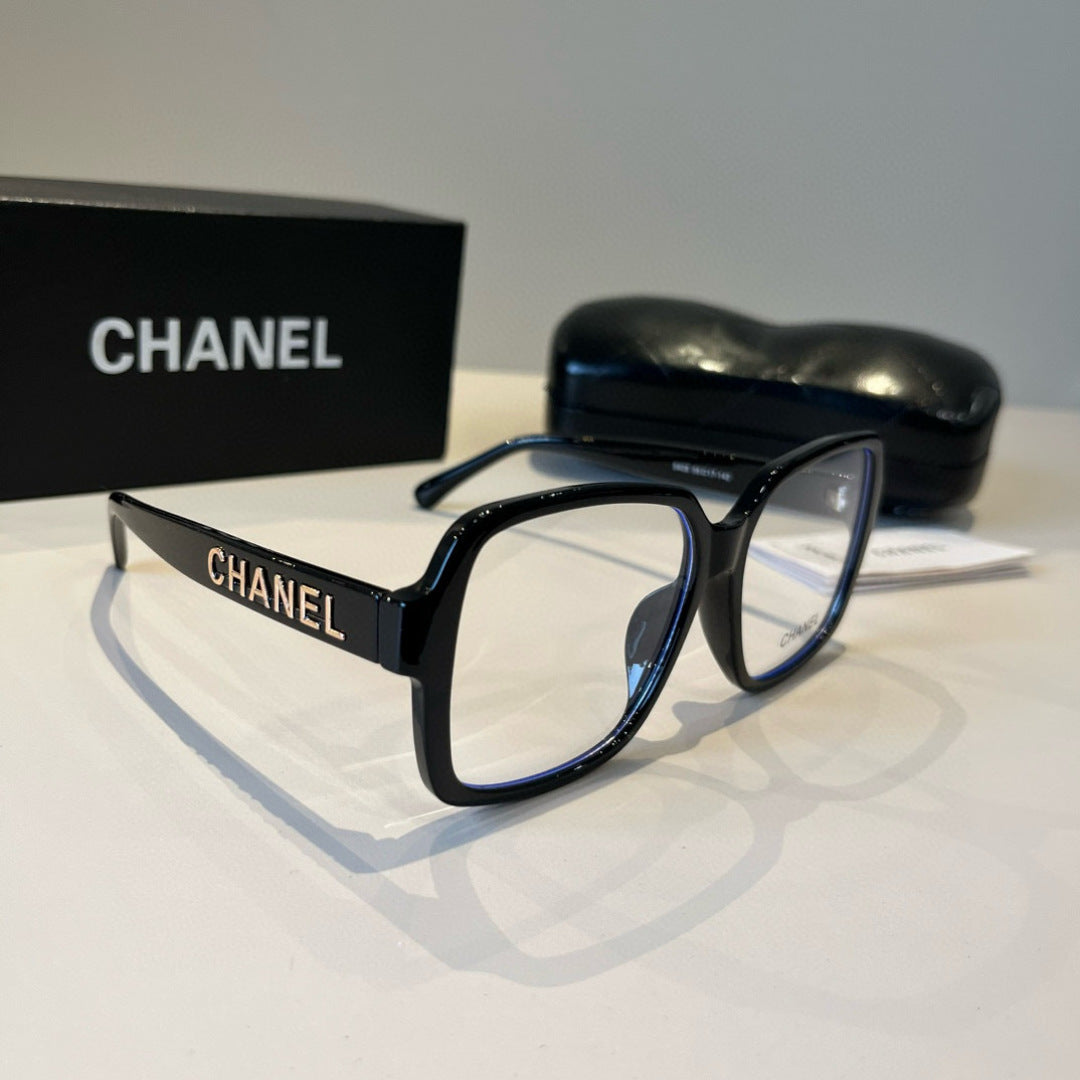 Chanel Oversized Black Lens Sunglasses for Men & Women - 486576