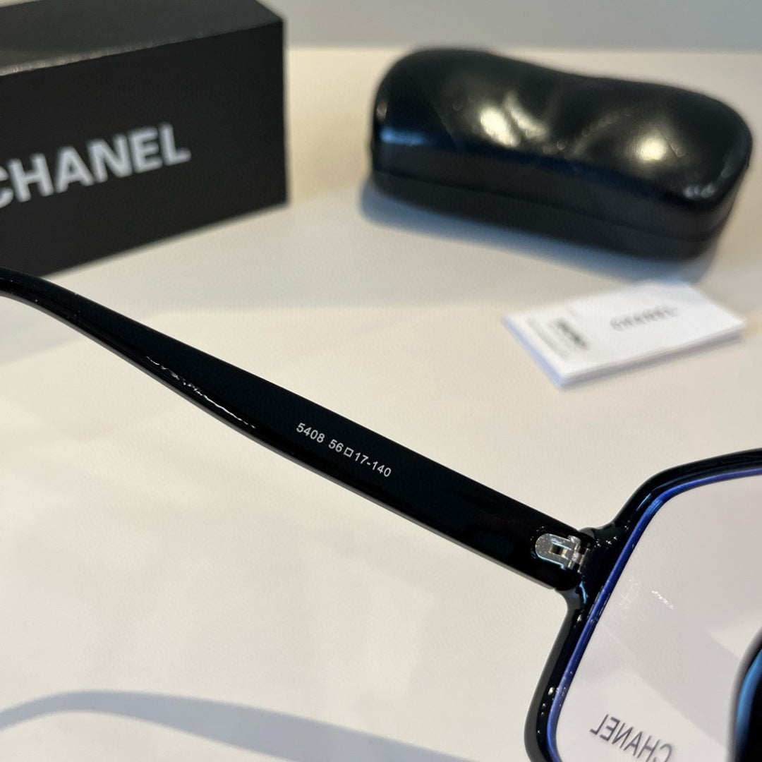 Chanel Oversized Black Lens Sunglasses for Men & Women - 486576 - detail image 10