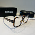 Chanel Oversized Silver Lens Sunglasses for Men & Women - 486577