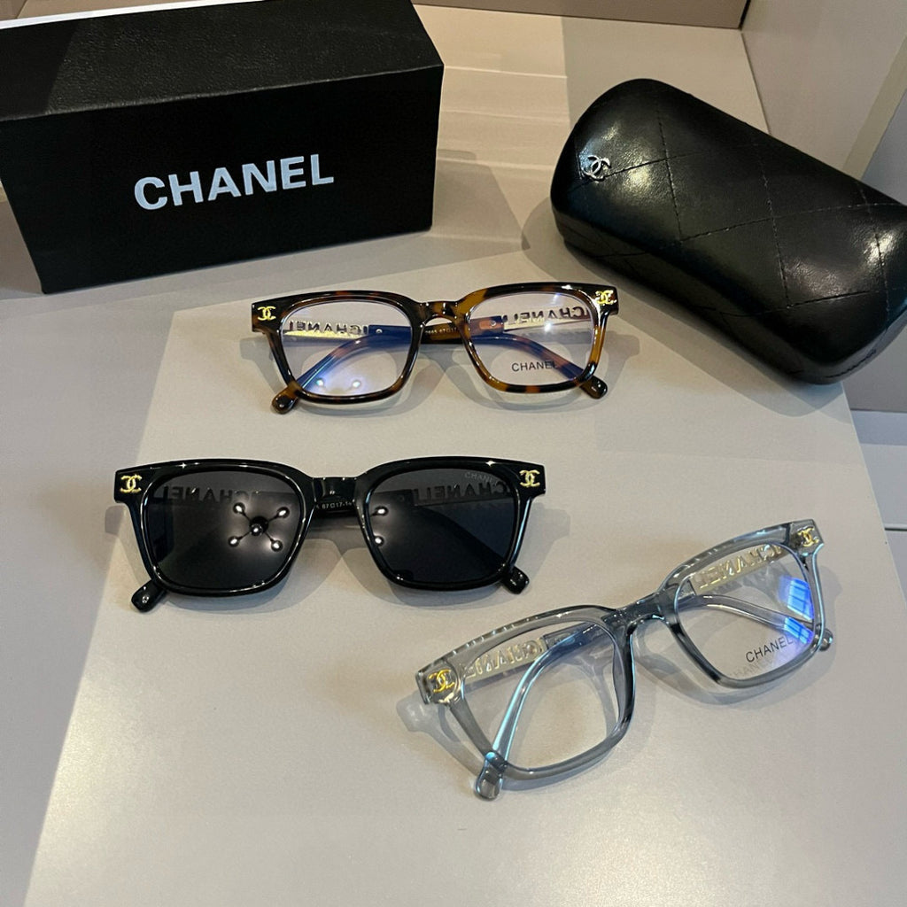 Chanel Oversized Silver Lens Sunglasses for Men & Women - 493573 - detail image 10