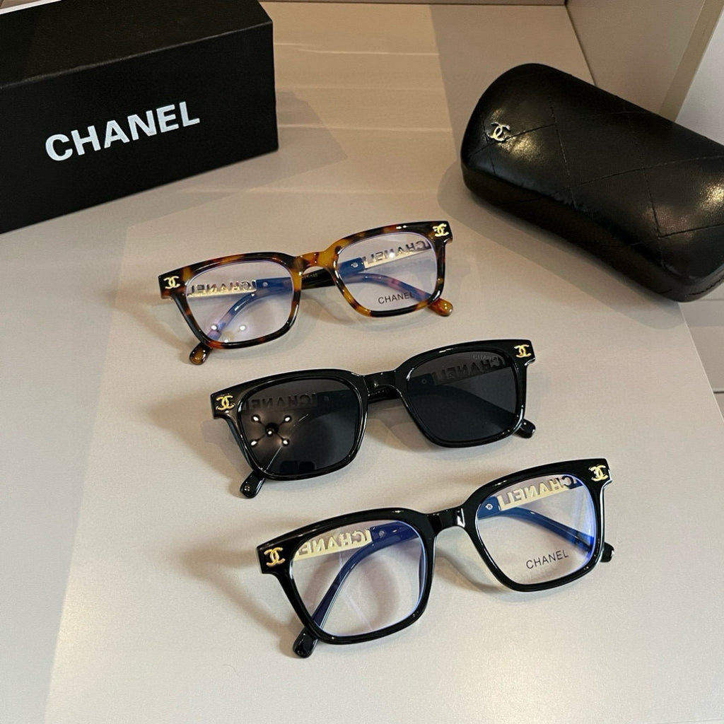 Chanel Oversized Silver Lens Sunglasses for Men & Women - 493574 - detail image 9